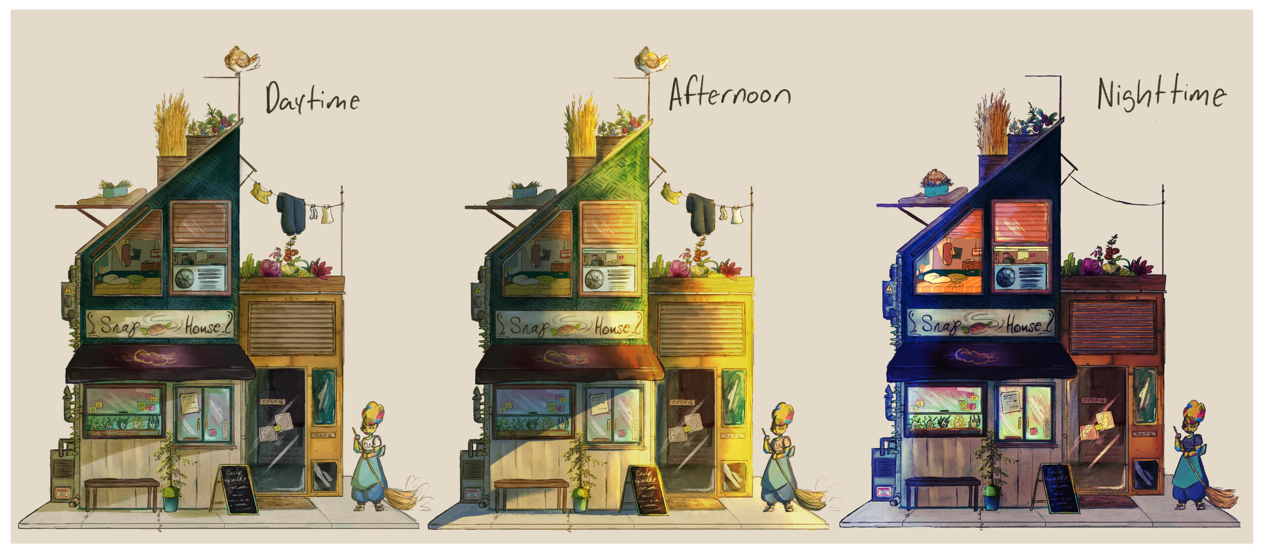 Snap House Café - Times of Day