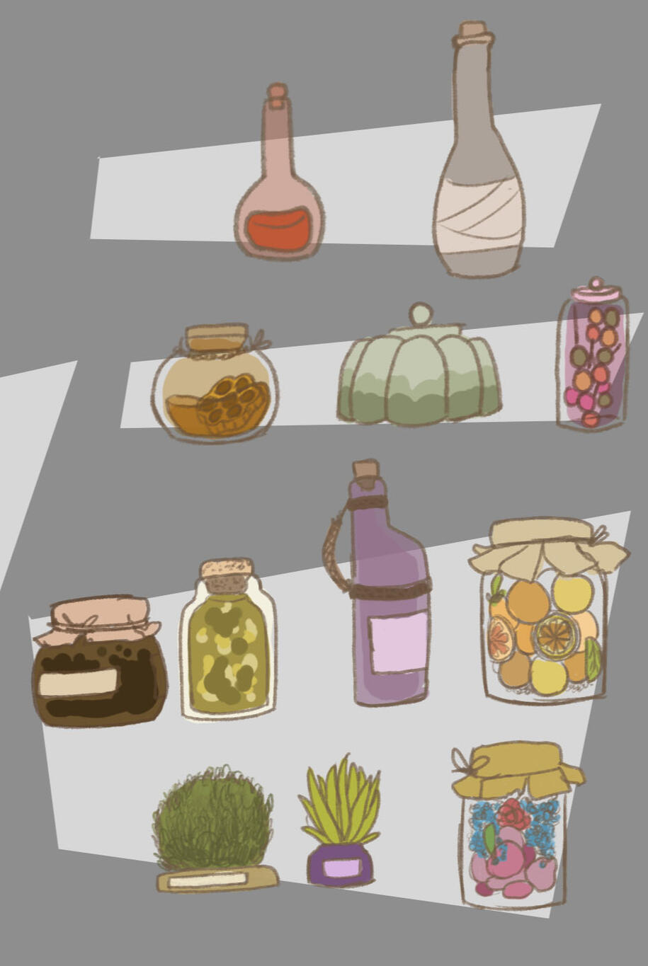 Travelling Teahouse Props