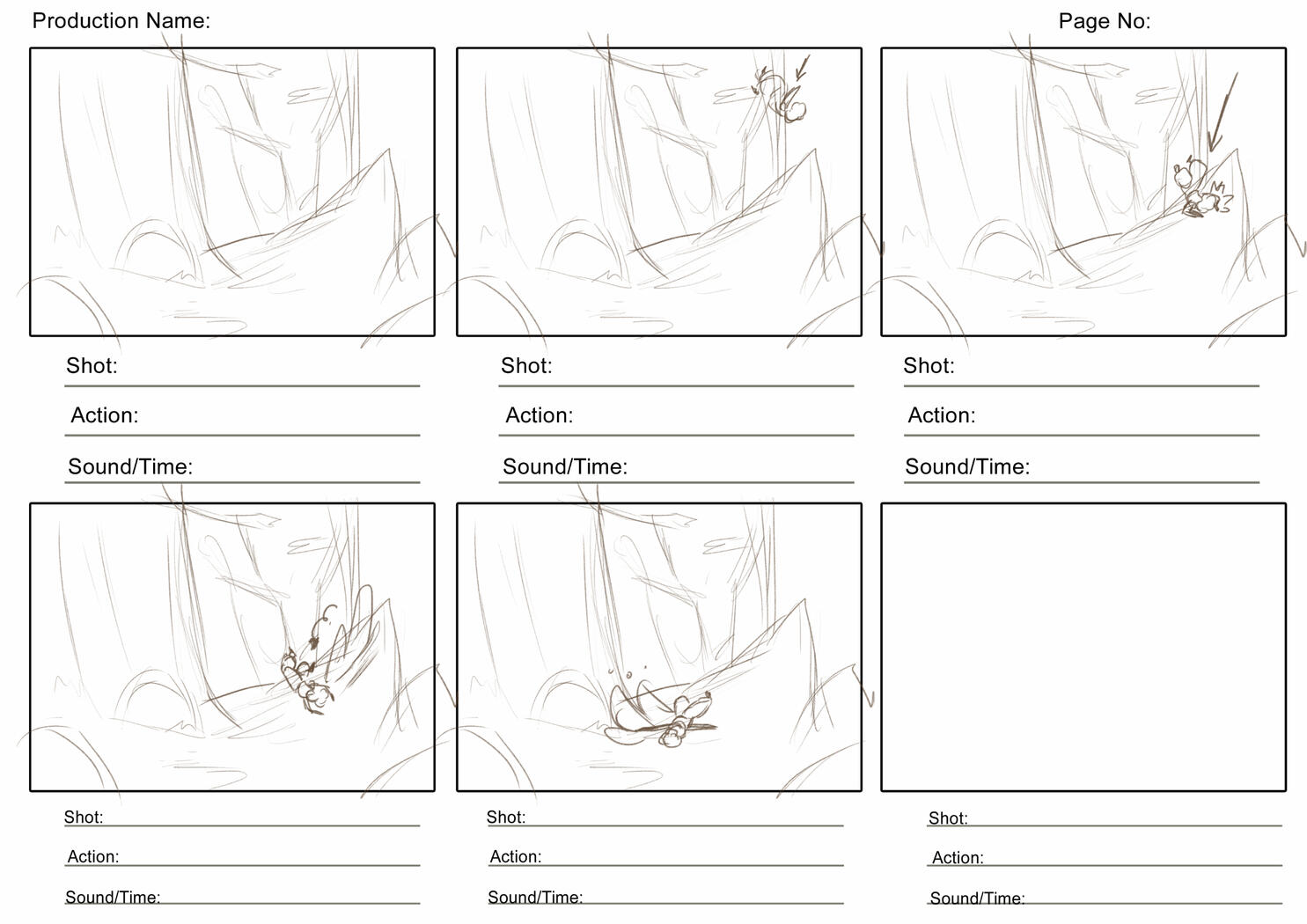 Cliff Animation Thumbnails