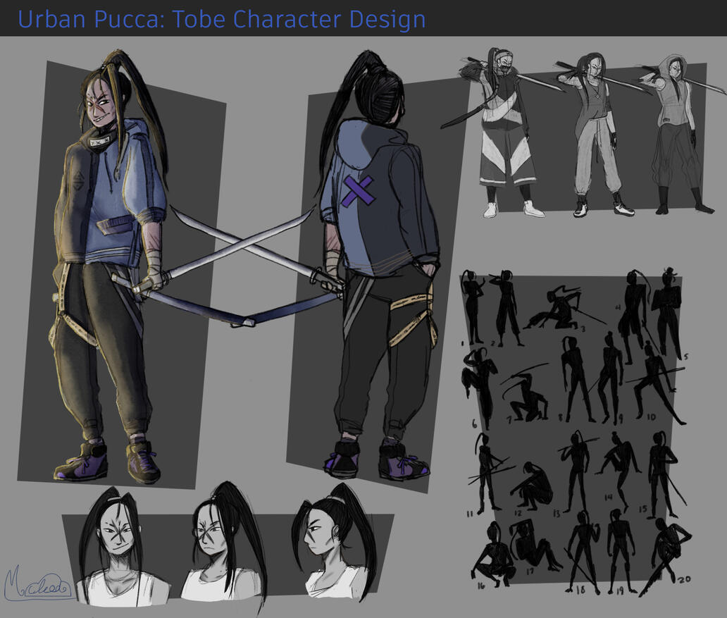 Urban Tobe Character Design