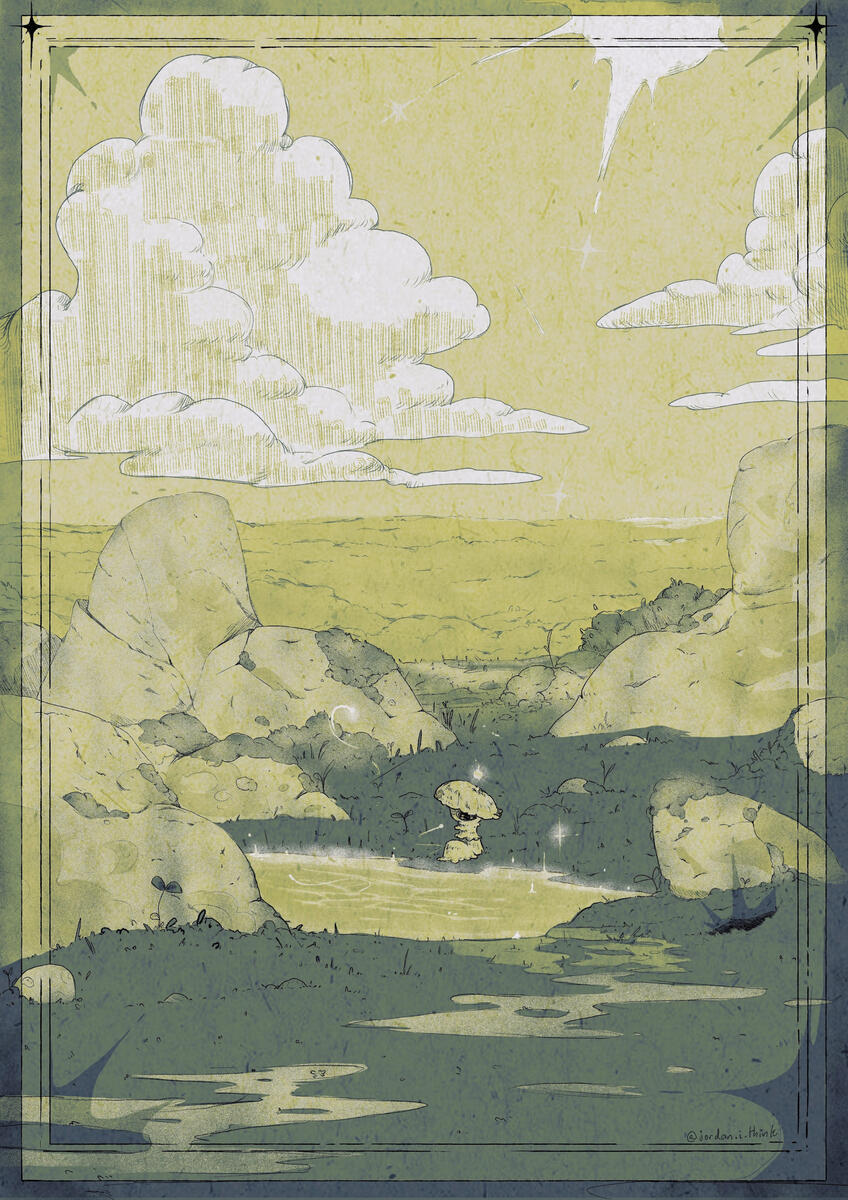 Sprite and the Pond Sprite and the Pond