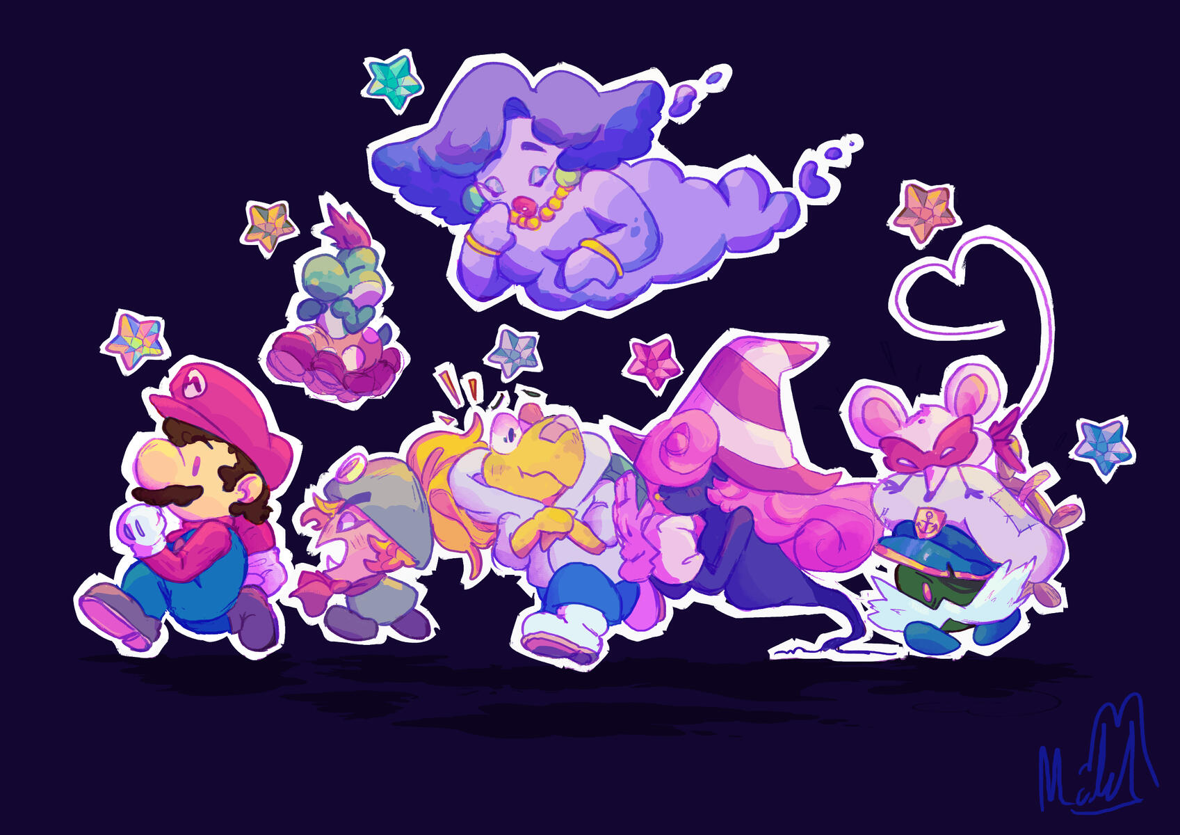 Paper Mario TTYD Party Paper Mario TTYD Party
