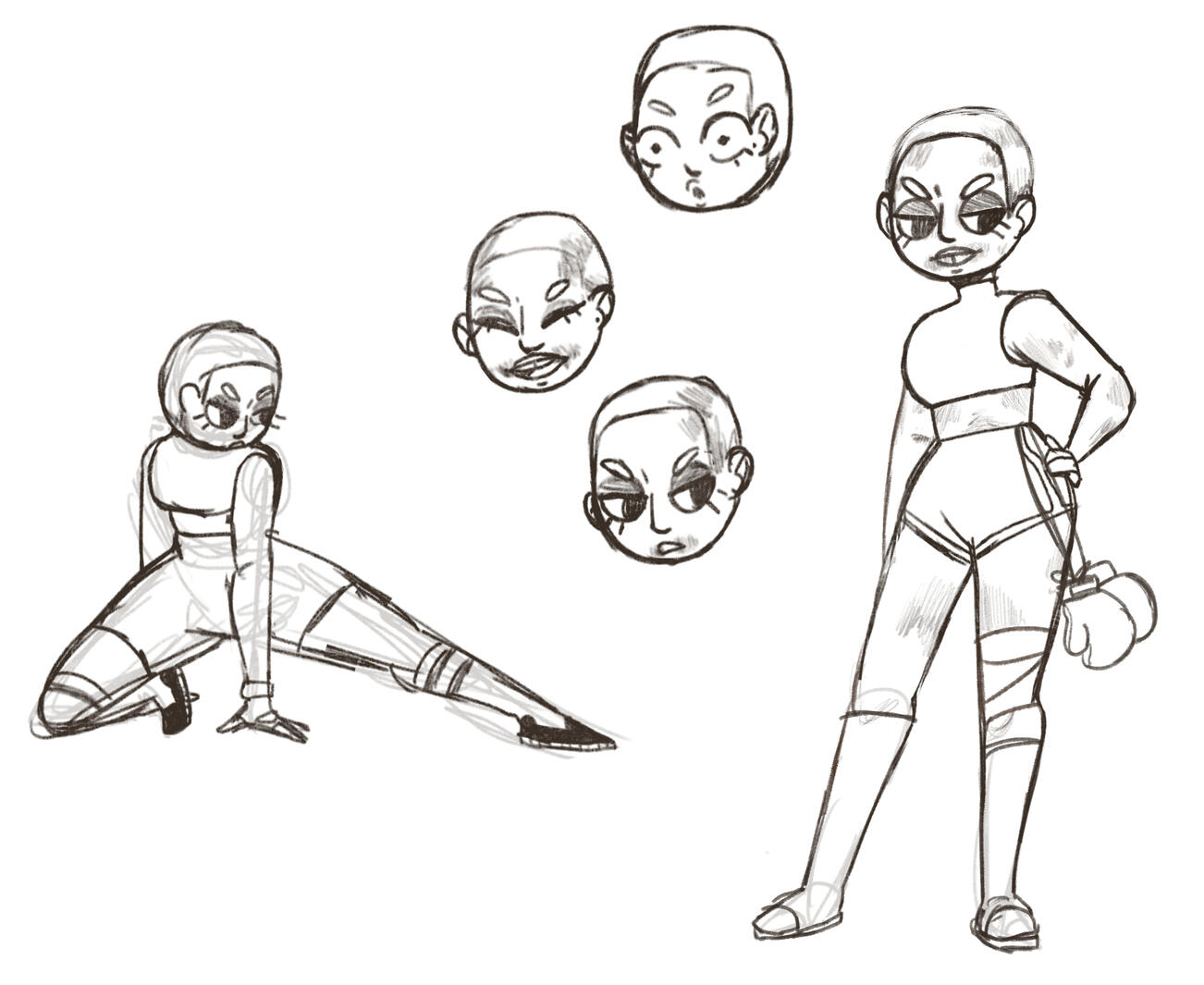 Early Winnie Sketches