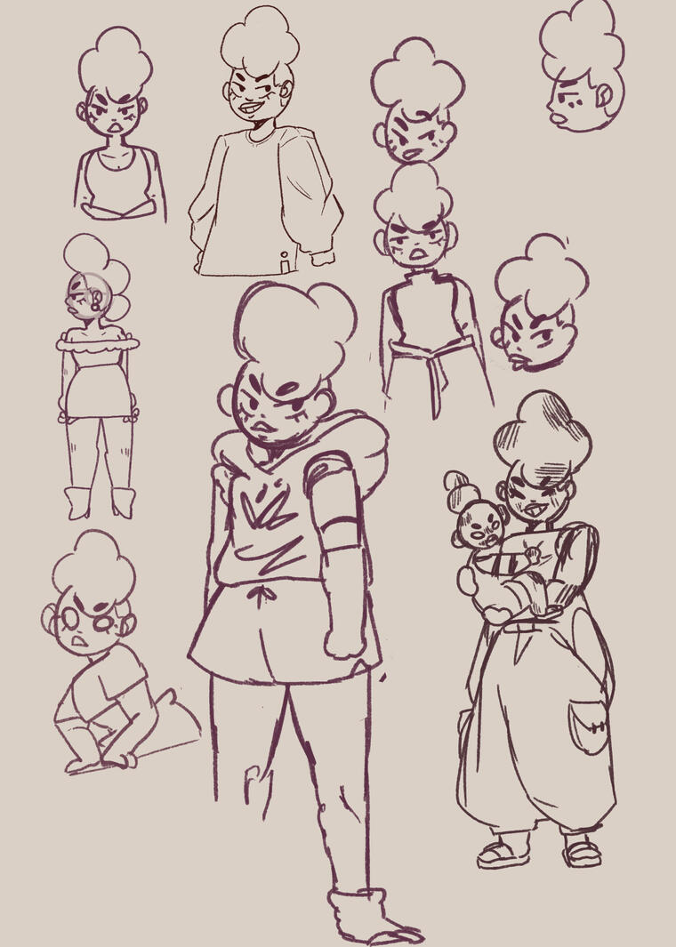Winnie Sketch Sheet