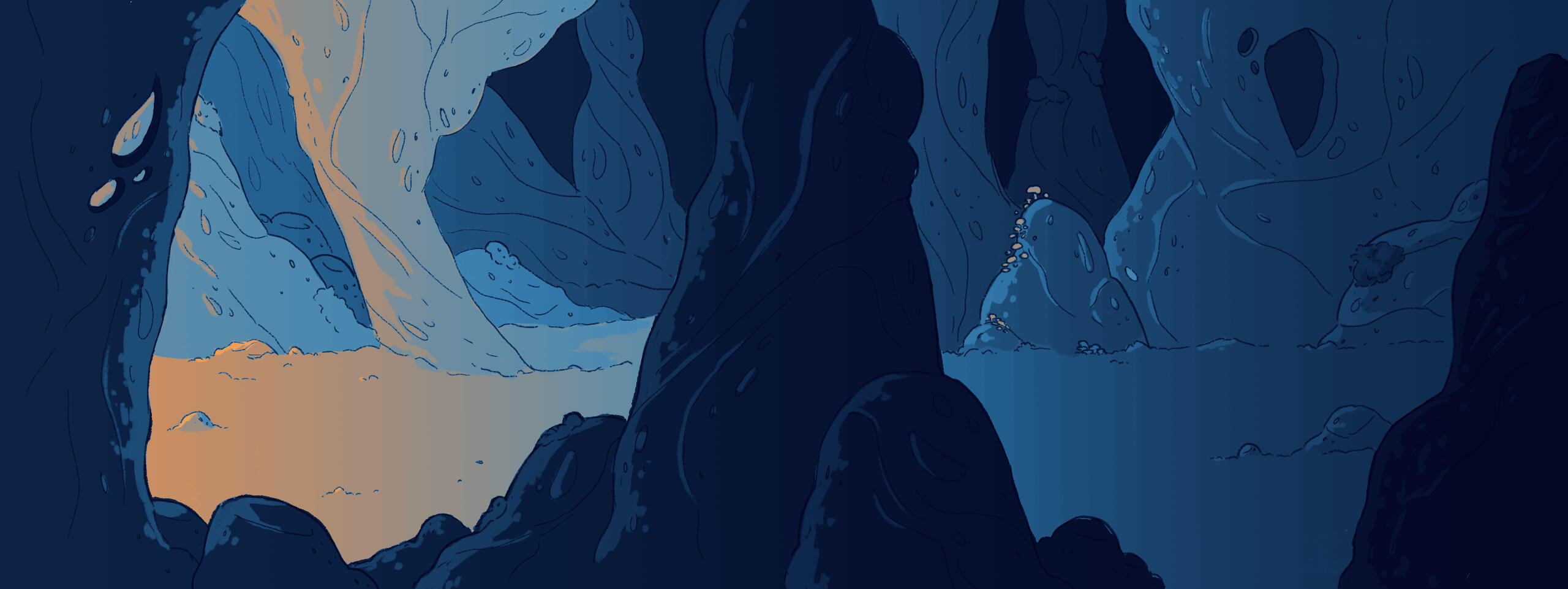 Cave Parallax Scroll