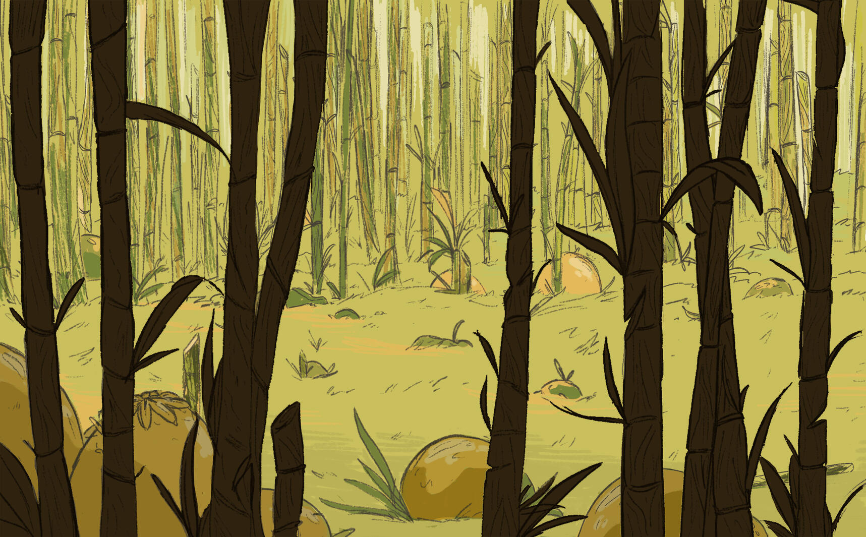 Sugarcane Forest Environment