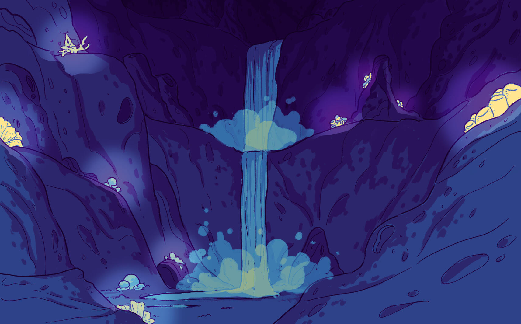 Cavern Waterfall Cavern Waterfall