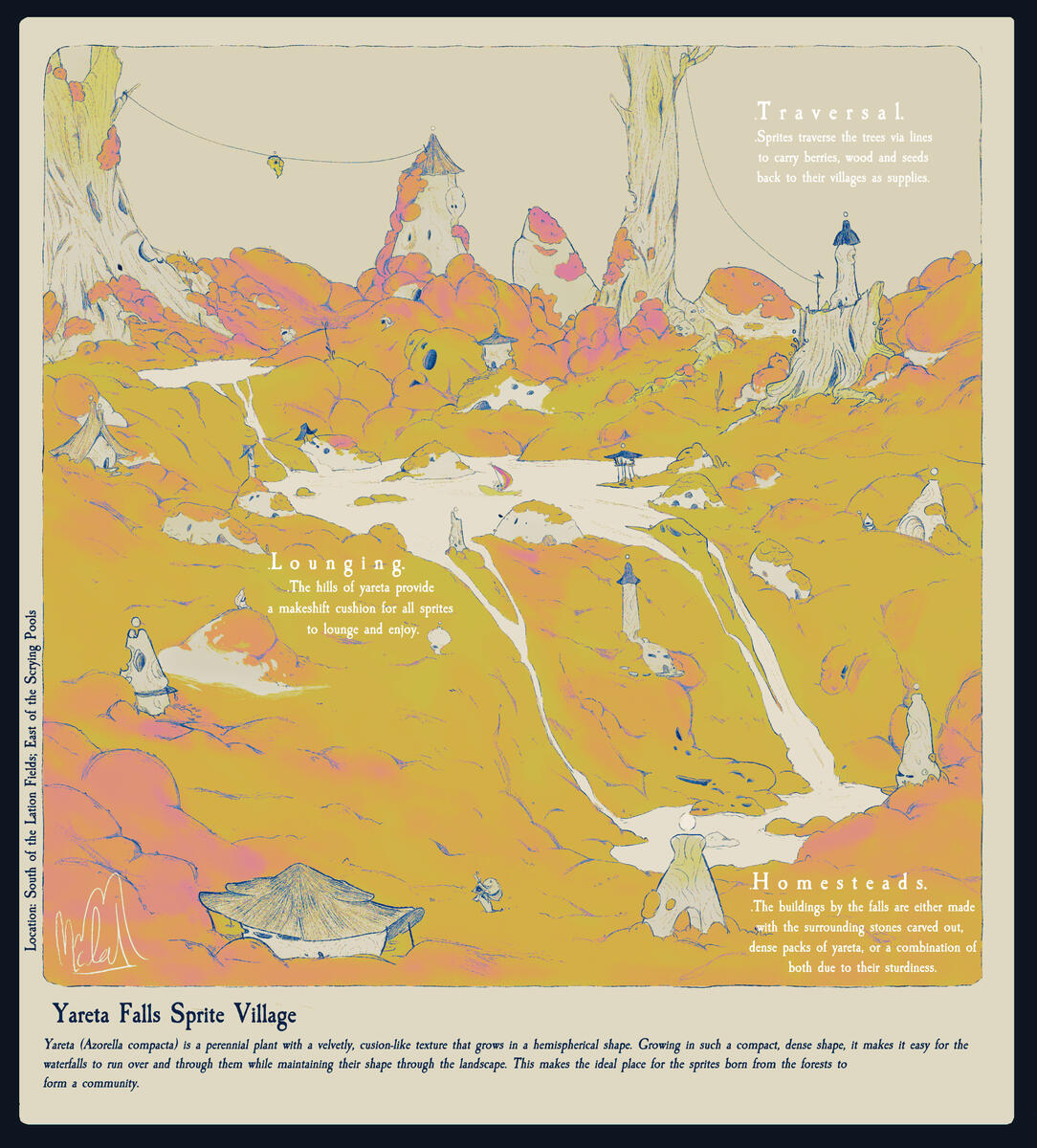 Yareta Falls Sprite Village