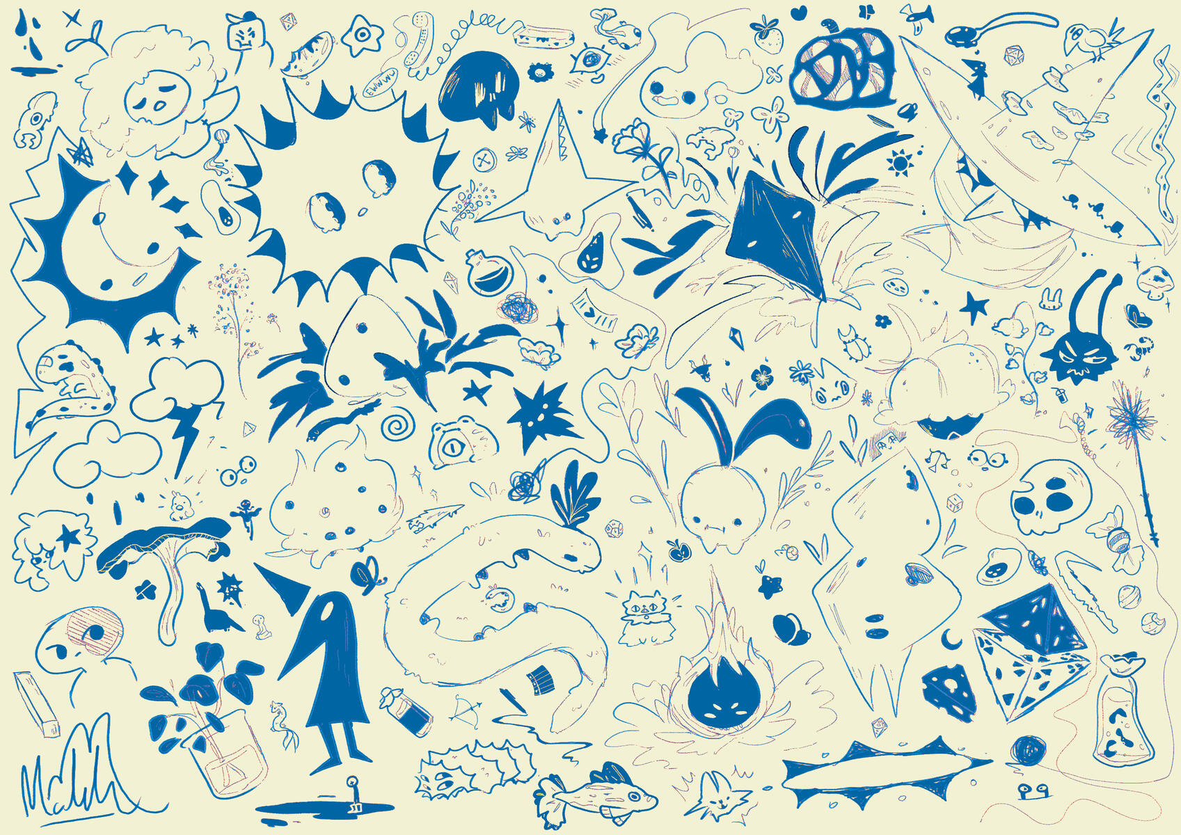 Doodle for the Sake of Doodling