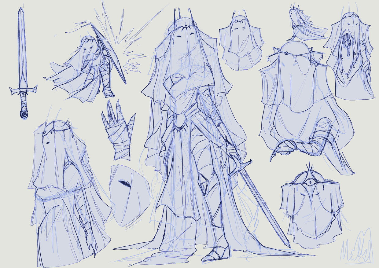 Veiled Cleric Commission