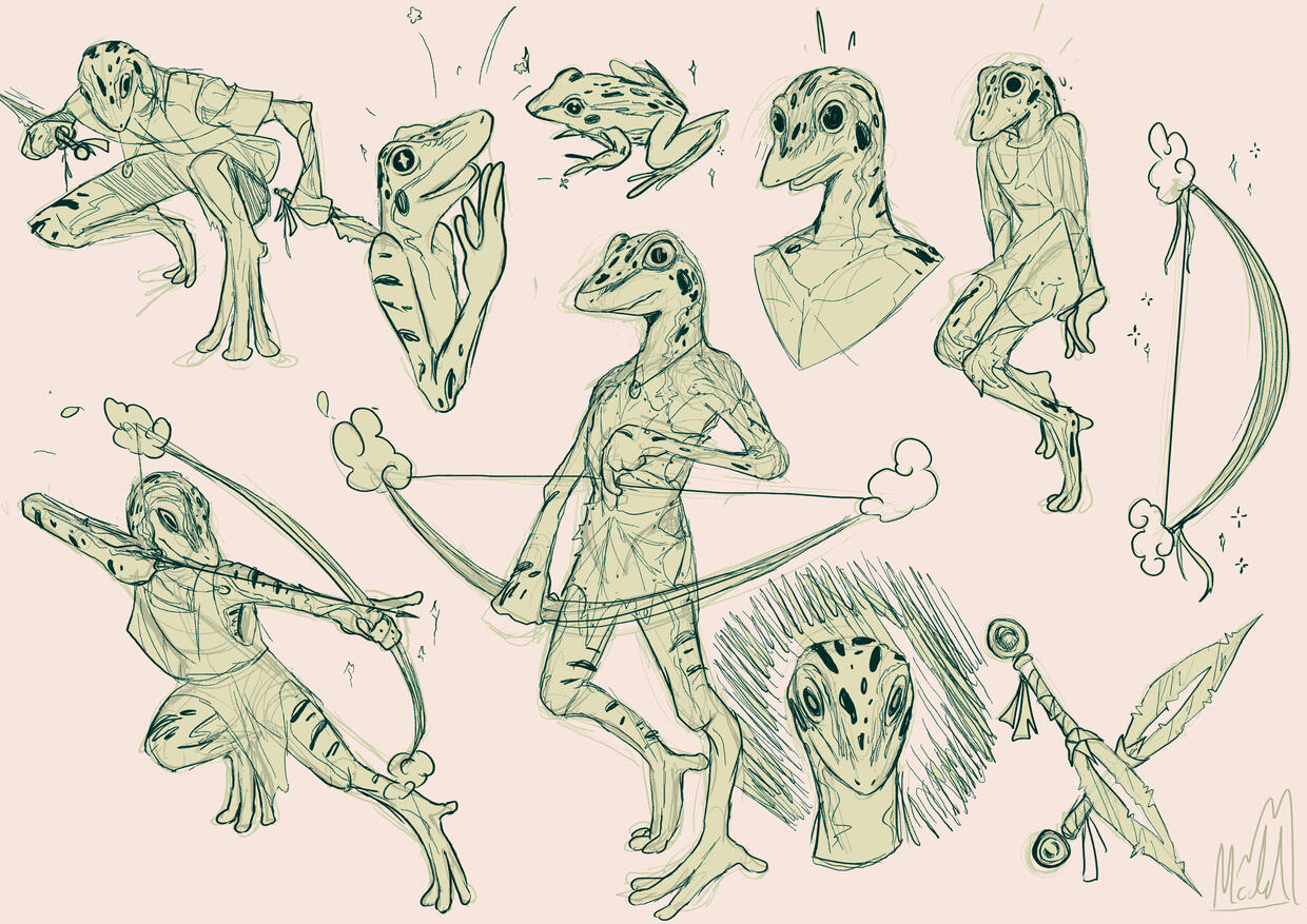 Frog Pathfinder Commission