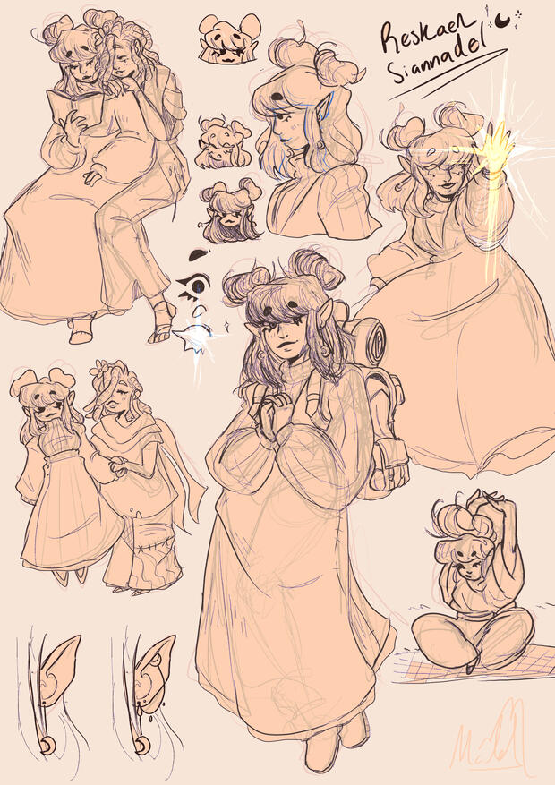 Moon Cleric Commission