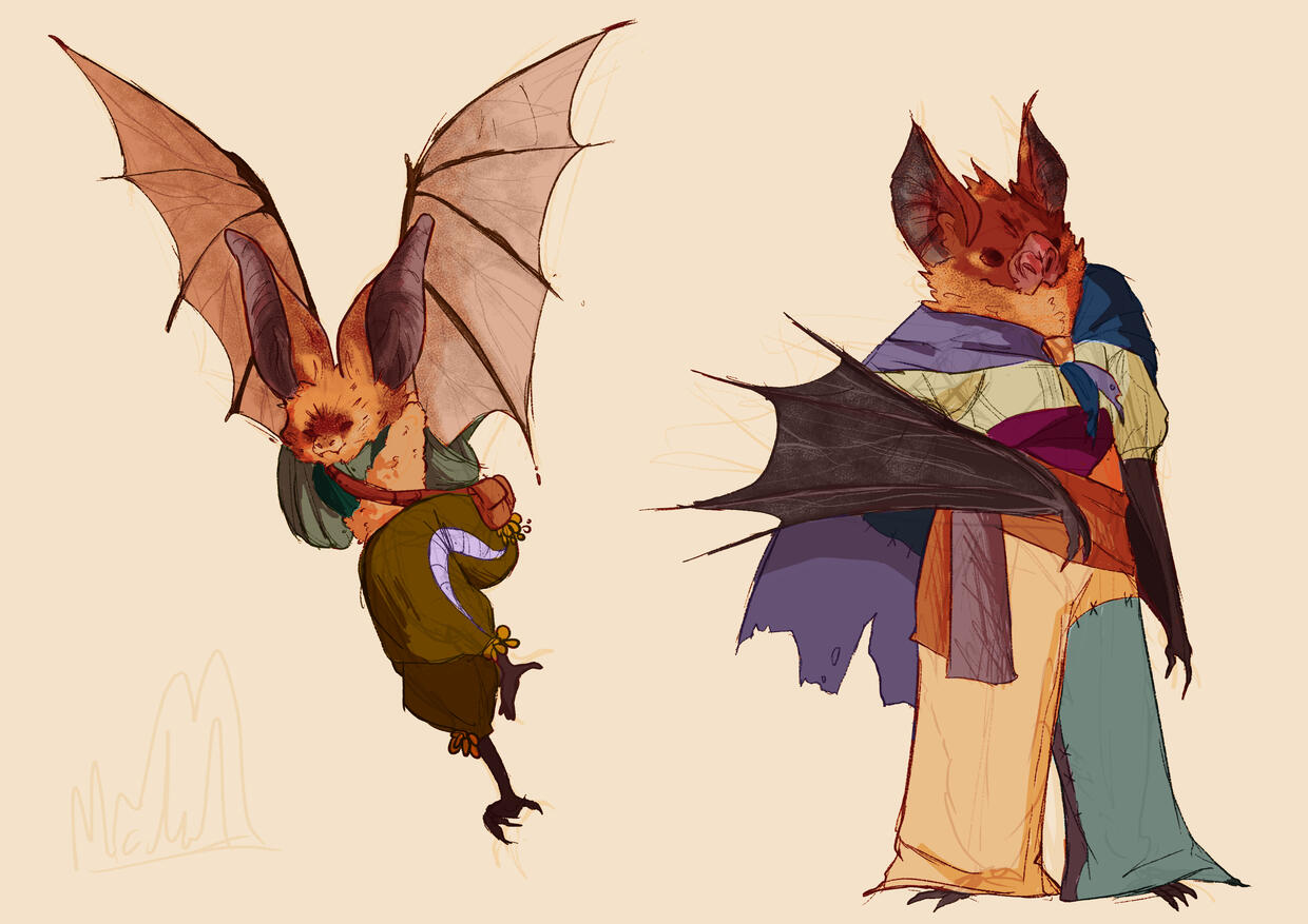 Batfolk Pair 1 Batfolk Pair 1