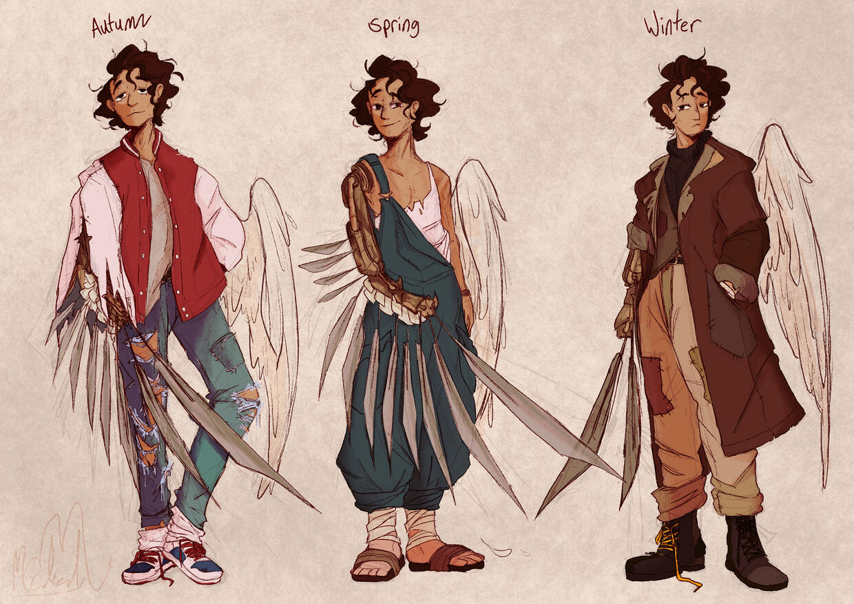 Angel Outfits Commission